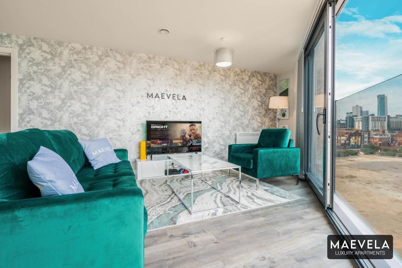 Maevela Apartments - Luxury Top Floor Penthouse - With Parking - 2 Bedroom New Build Apartment ✪ City Centre, Digbeth ✓ With Huge Patio Sliding Doors - City View - Rooftop Terrace - Ps4 & Smart Tv'S Birmingham Luaran gambar