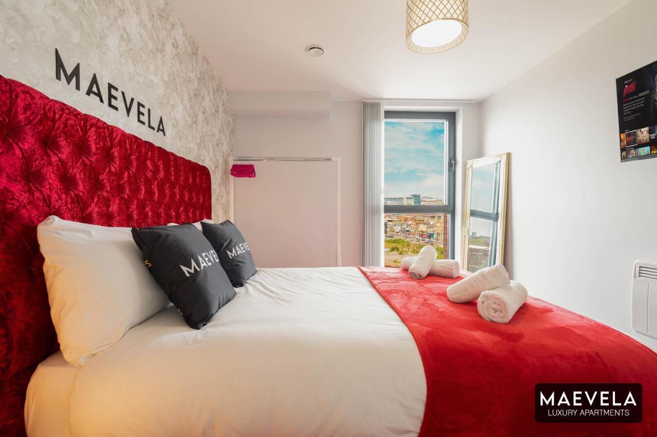Maevela Apartments - Luxury Top Floor Penthouse - With Parking - 2 Bedroom New Build Apartment ✪ City Centre, Digbeth ✓ With Huge Patio Sliding Doors - City View - Rooftop Terrace - Ps4 & Smart Tv'S Birmingham Luaran gambar