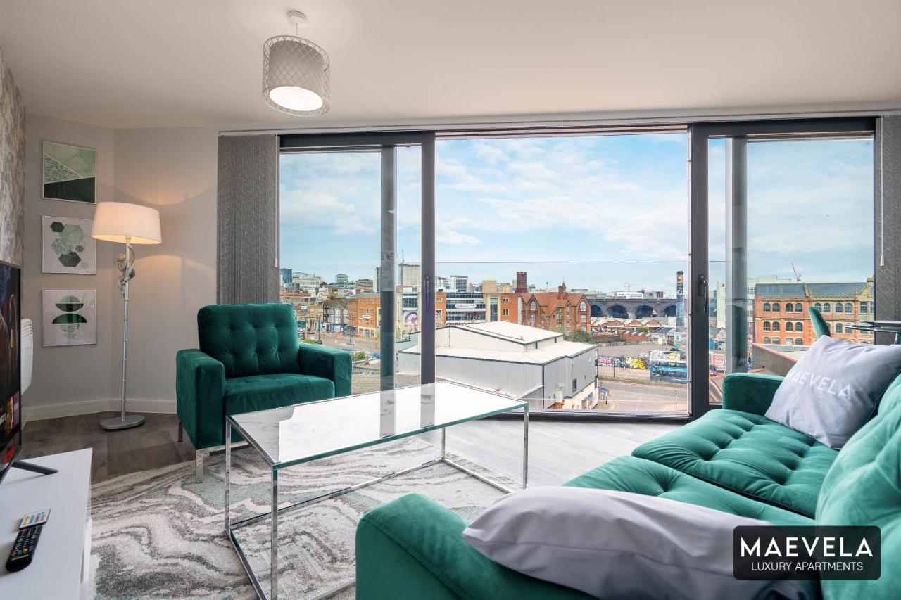 Maevela Apartments - Luxury Top Floor Penthouse - With Parking - 2 Bedroom New Build Apartment ✪ City Centre, Digbeth ✓ With Huge Patio Sliding Doors - City View - Rooftop Terrace - Ps4 & Smart Tv'S Birmingham Luaran gambar